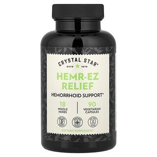 Crystal Star, Hemr-Ez Relief，90 粒素食膠囊