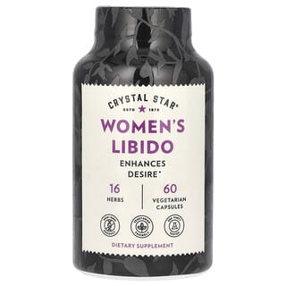 Crystal Star, Libido féminine, 60 capsules végétariennes