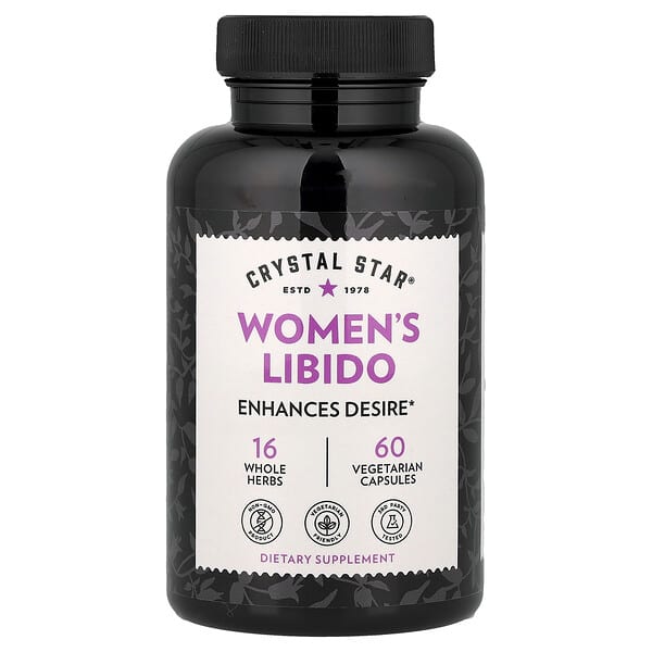Crystal Star, Women's Libido, 베지 캡슐 60정