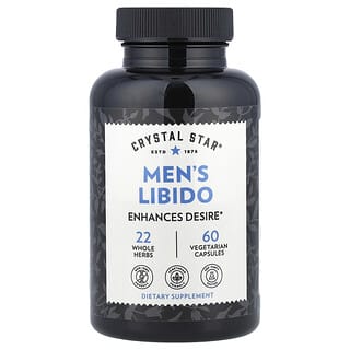Crystal Star, Libido pour hommes, 60 capsules végétariennes