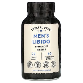 Crystal Star, Libido pour hommes, 60 capsules végétariennes
