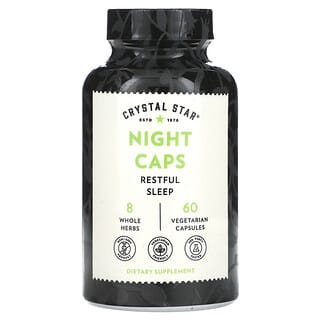 Crystal Star, 睡眠幫助膠囊，60 粒素食膠囊