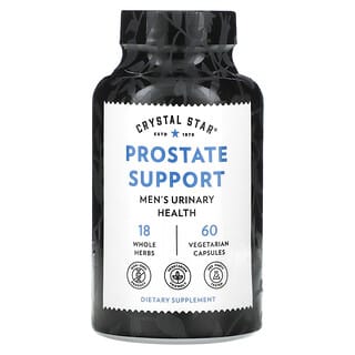 Crystal Star, Prostate Support, 60 Vegetarian Capsules