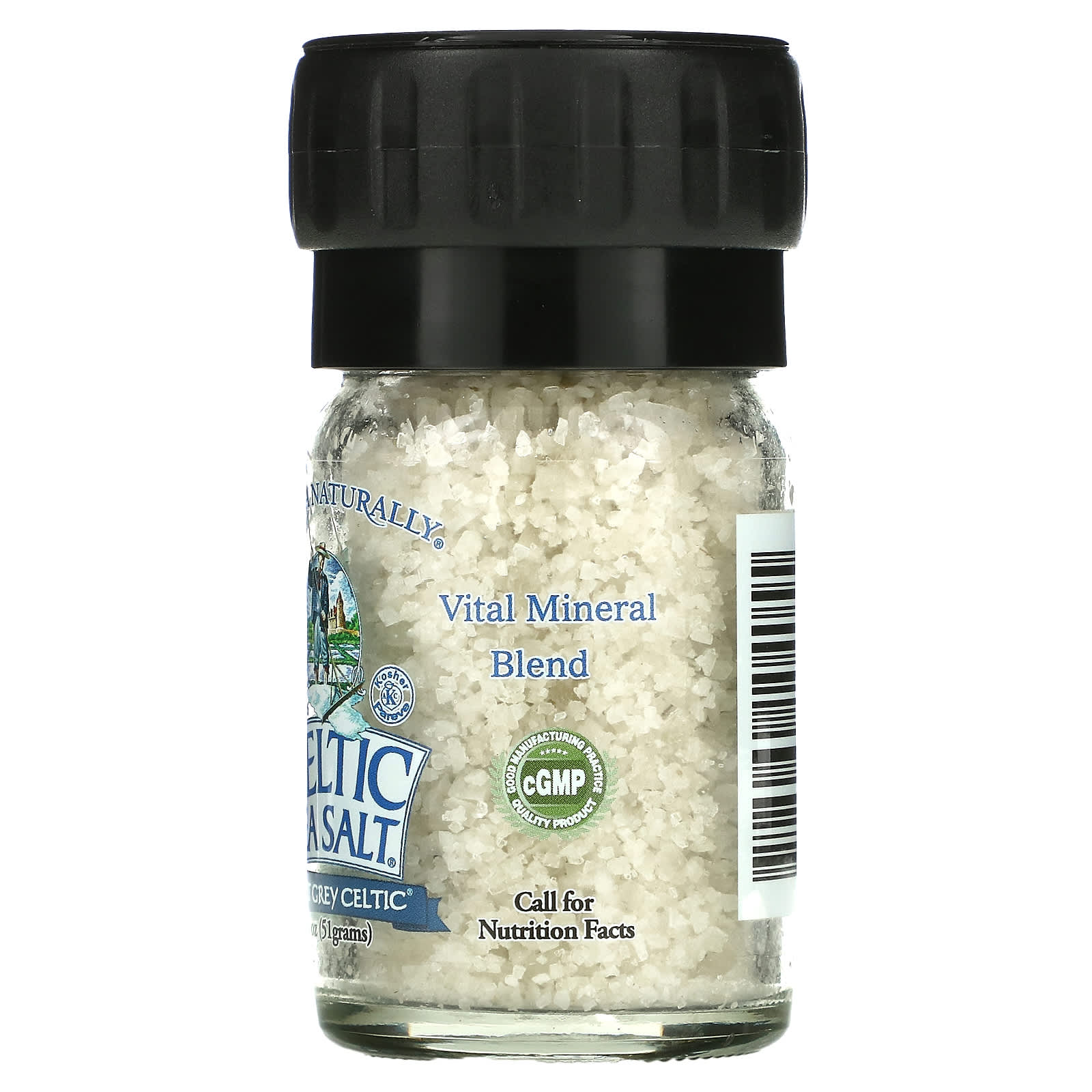 Celtic Sea Salt, Light Grey Celtic, Vital Mineral Blend, Mini Salt