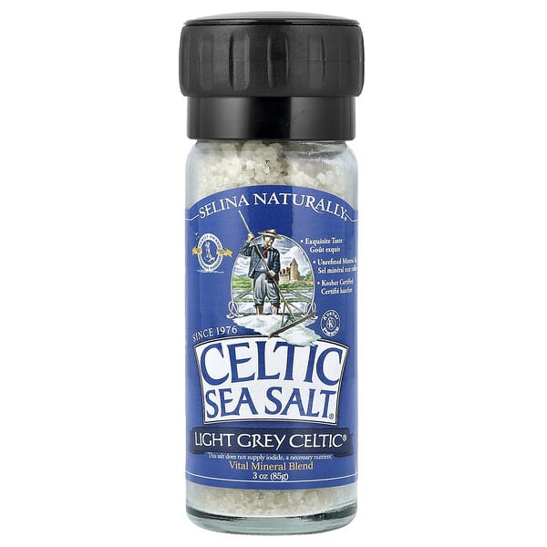 Celtic Sea Salt, Light Grey Celtic®，重要礦物質混合物，3 盎司（85 克）