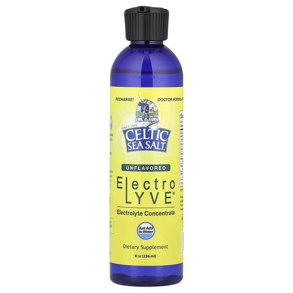 Celtic Sea Salt, Electro Lyve อิเล็กโทรไลต์เหลว ขนาด 8 ออนซ์ (236 มล.)