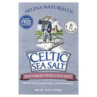 Celtic Sea Salt, Sal Rosa de Potássio, 300 g (10,6 oz)