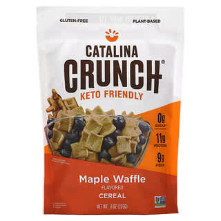 Catalina Crunch, Cereali Keto Friendly, Gusto waffle allo sciroppo d’acero, 255 g