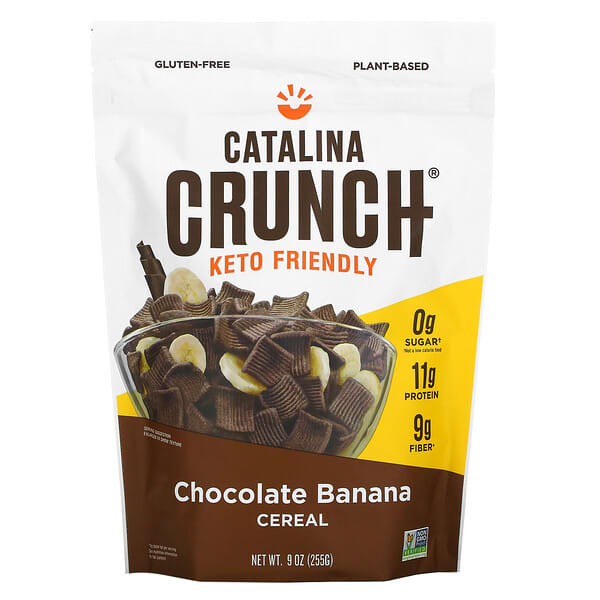 Catalina Crunch, ケト対応シリアル、チョコレートバナナ、255g（9オンス）