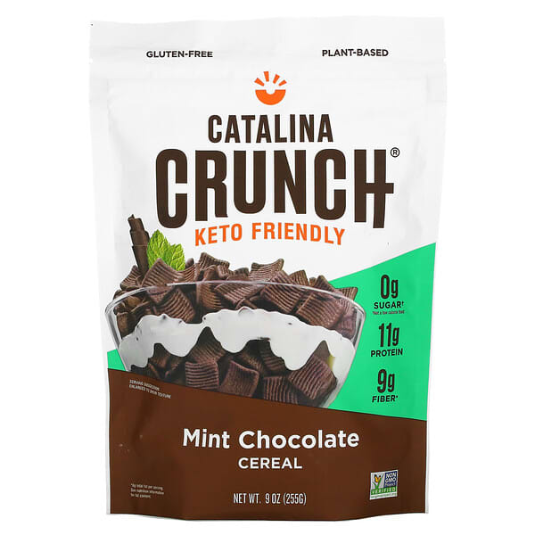 Catalina Crunch, Keto Friendly Cereal, Mint Chocolate, 9 oz (255 g)