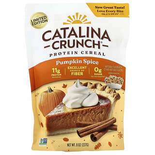 Catalina Crunch, протеиновая хлопья, со вкусом тыквы, 227 г (8 унций)