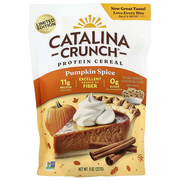 Catalina Crunch, Protein Cereal, Pumpkin Spice, 8 oz (227 g)