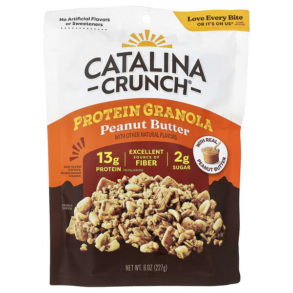 Catalina Crunch, 蛋白質格蘭諾拉麥片，花生醬，8 盎司（227 克）