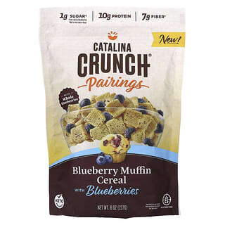 Catalina Crunch, Pairings, Blueberry Muffin Cereal With Blueberries, 8 oz (227 g)