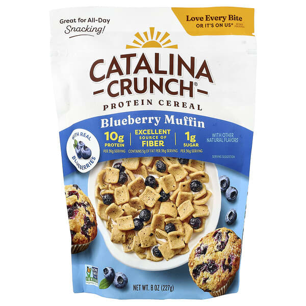 Catalina Crunch, 蛋白質穀物，藍莓鬆餅味，8 盎司（227 克）