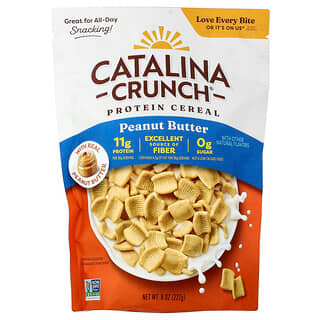 Catalina Crunch, Протеинови зърнени храни, фъстъчено масло, 227 g (8 oz)