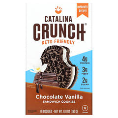 Catalina Crunch, Keto Sandwich Cookies, Schokolade-Vanille, 16 Kekse, 193 g (6,8 oz.)