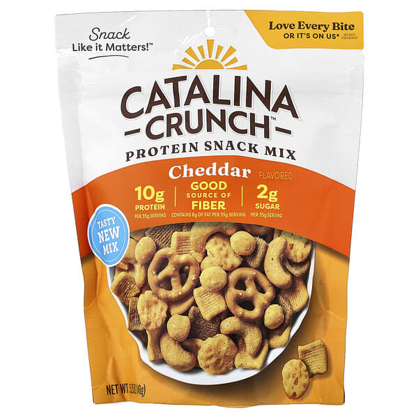 Catalina Crunch, 混合脆片，切達乳酪，5.25 盎司（148 克）