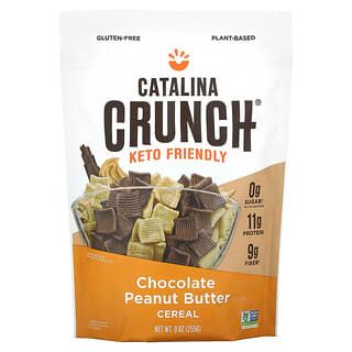 Catalina Crunch, Cereali adatti alle diete chetogeniche, cioccolato e burro di arachidi, 255 g