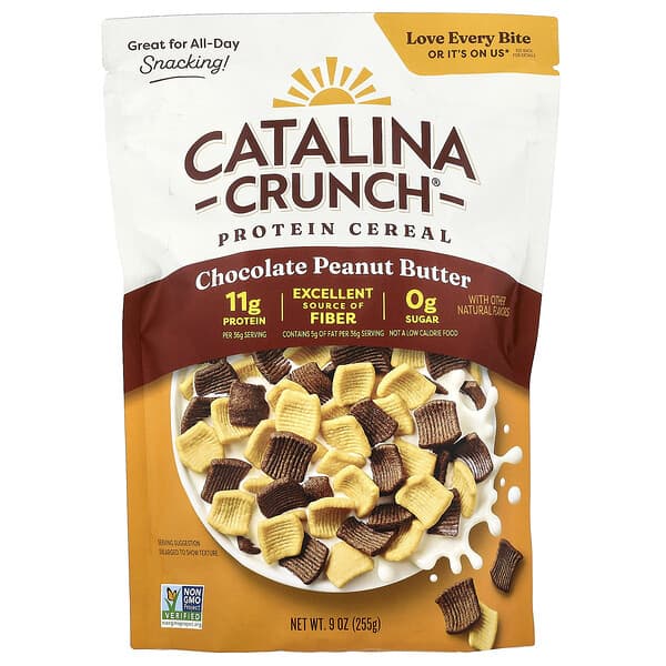 Catalina Crunch, 蛋白質穀物，巧克力花生醬味，9 盎司（255 克）