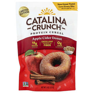 Catalina Crunch, Cereal proteico, Dona de sidra de manzana, 227 g (8 oz)