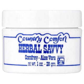 Country Comfort, Herbal Savvy, smeerwortel-aloë vera, 28 g