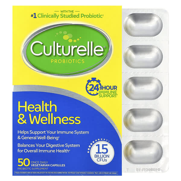 Culturelle, 益生菌，身心健康，50 粒素食膠囊