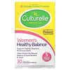 Probiotics, Women's Healthy Balance, 30 Once Daily Vegetarian Capsules