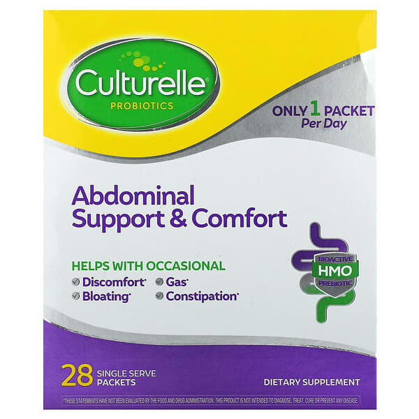 Culturelle, Suplemento de refuerzo completo para el síndrome del intestino irritable, 28 sobres, 5,5 g (0,19 oz) cada uno (Producto descontinuado) 