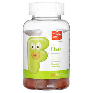 Chapter One, F Is For Fiber, Flavored, 60 Gummies