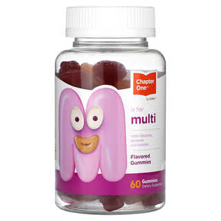 Chapter One, M Is For Multi, мультивитаминная добавка, ароматизированные жевательные таблетки, 60 жевательных конфет