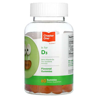 Chapter One, Vitamin D3, Fruchtgummis, 60 Fruchtgummis