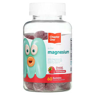 Chapter One, M Is for Magnesium, Raspberry, 60 Gummies