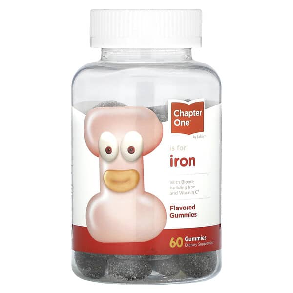 Iron, Flavored Gummies, 60 Gummies
