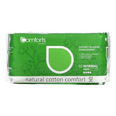 Natural Cotton Comfort, Normal, 10 Pads