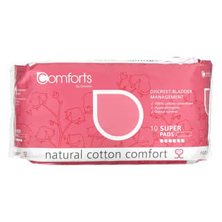 Cottons, Comodidad de algodón natural, Super`` 10 almohadillas