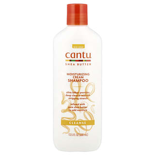 Cantu, Масло ши, Увлажняющий крем-шампунь, 13,5 жидких унций (400 мл)