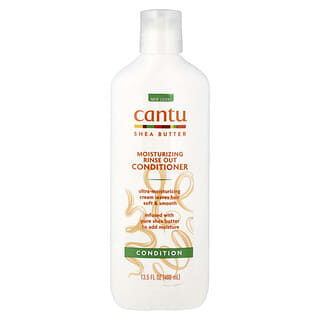Cantu, Manteca de karité, Acondicionador humectante para enjuagar, 400 ml (13,5 oz. Líq.)