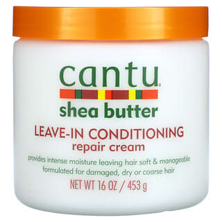 Cantu, Shea Butter, Leave-In Conditioning Repair Creme, Sheabutter, pflegende Leave-In-Reparaturcreme, 453 g (16 oz.)