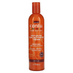 Cantu, 天然秀髮用乳木果油，卷髮保溼啟動霜，12 液量盎司（355 毫升）