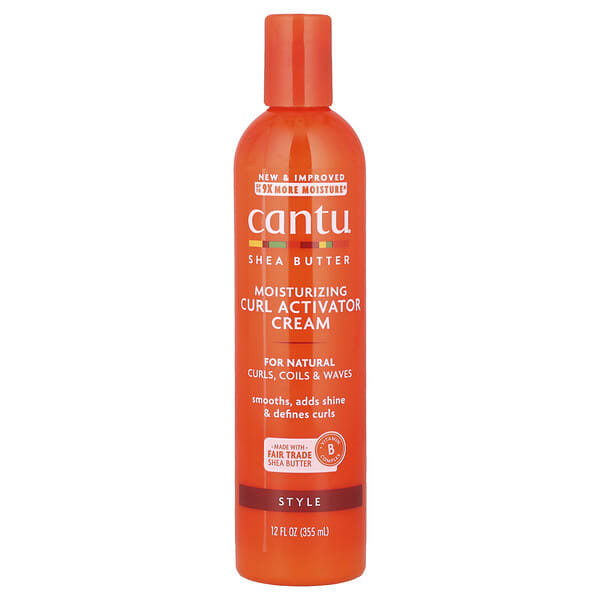 Cantu, Shea Butter, Moisturising Curl Activator Cream, 12 fl oz (355 ml)