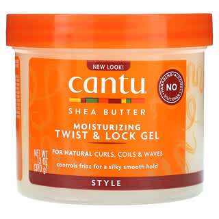Cantu, Shea Butter, Moisturizing Twist & Lock Gel, 13 oz (370 g)