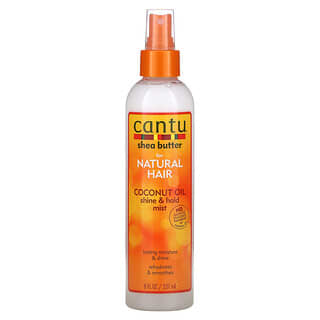 Cantu, Shea Butter for Natural Hair, Coconut Oil Shine & Hold Mist, 8 fl oz (237 ml)