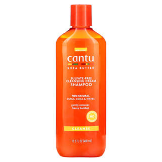 Cantu, Shea Butter, Cleansing Cream Shampoo, For Natural Curls, Coils & Waves, 13.5 fl oz (400 ml)