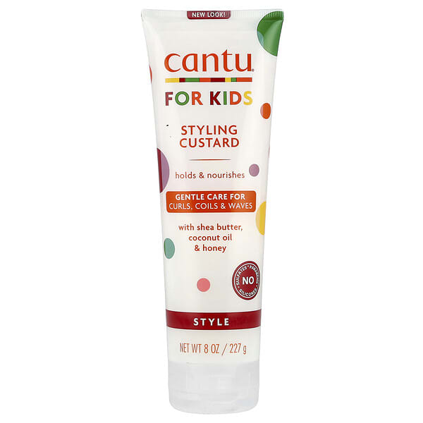 Cantu, For Kids, Styling Custard, For Curls, Coils & Waves, 8 oz (227 g)