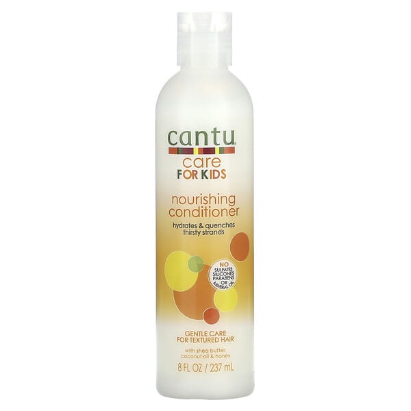 Cantu, Care For Kids, Après-shampooing nourrissant, Pour cheveux texturés, 237 ml