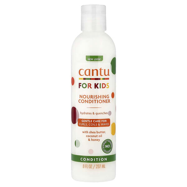 Cantu, 어린이용, 너리싱 컨디셔너, 컬, 땋은머리 및 웨이브용, 237ml(8fl oz)