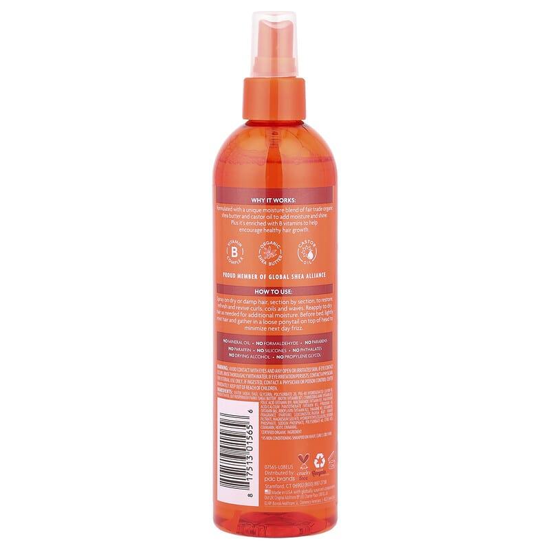 Shea Butter, Comeback Curl Next Day Curl Revitaliser, 12 fl oz