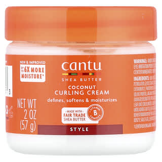 Cantu, Shea Butter, Coconut Curling Cream, 2 oz (57 g)