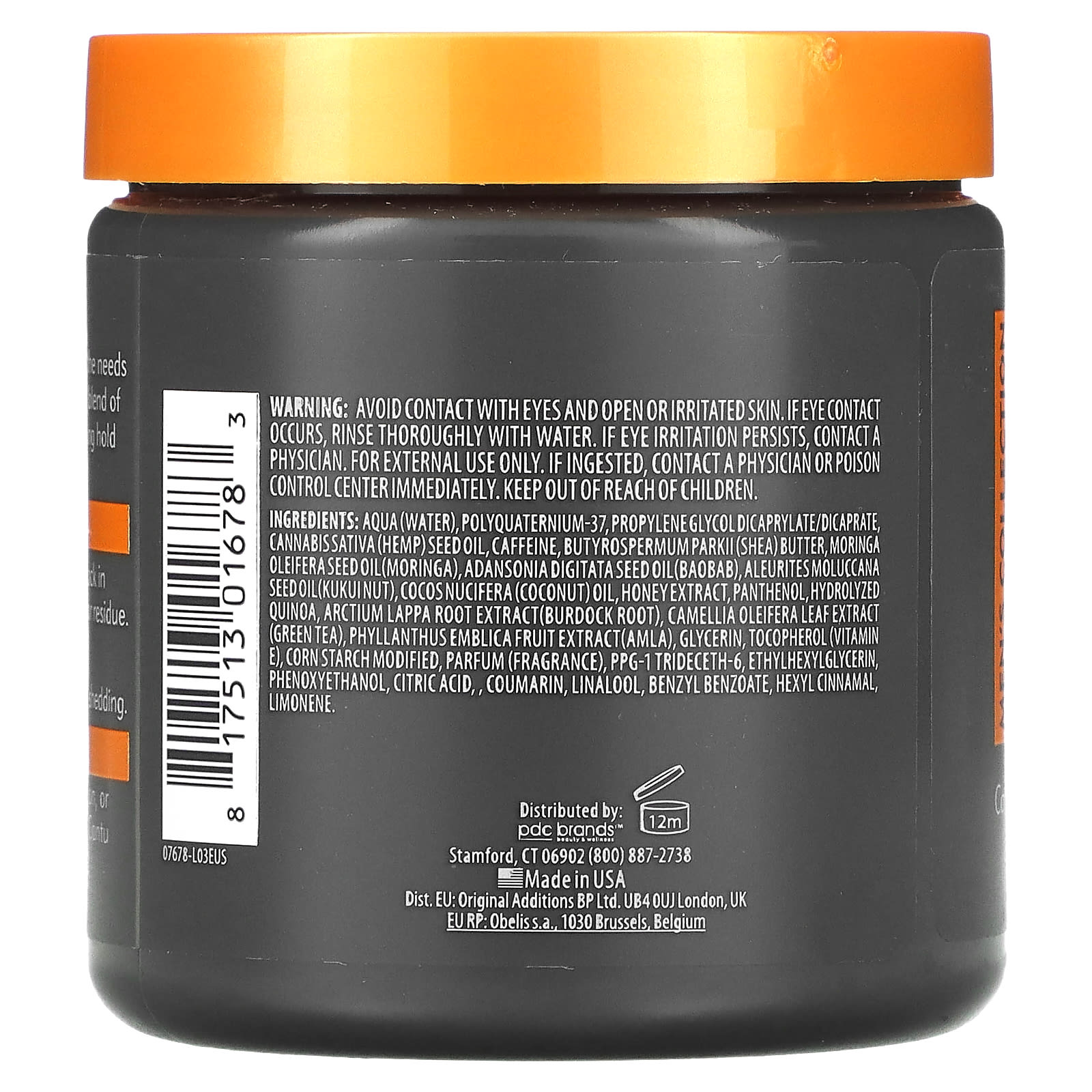 Cantu, Men's Collection, Shea Butter Cream Pomade, 8 oz (227 g)